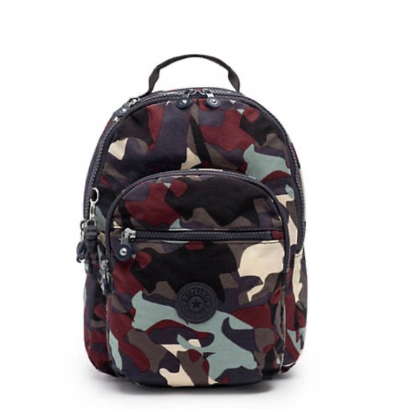kipling camouflage bag